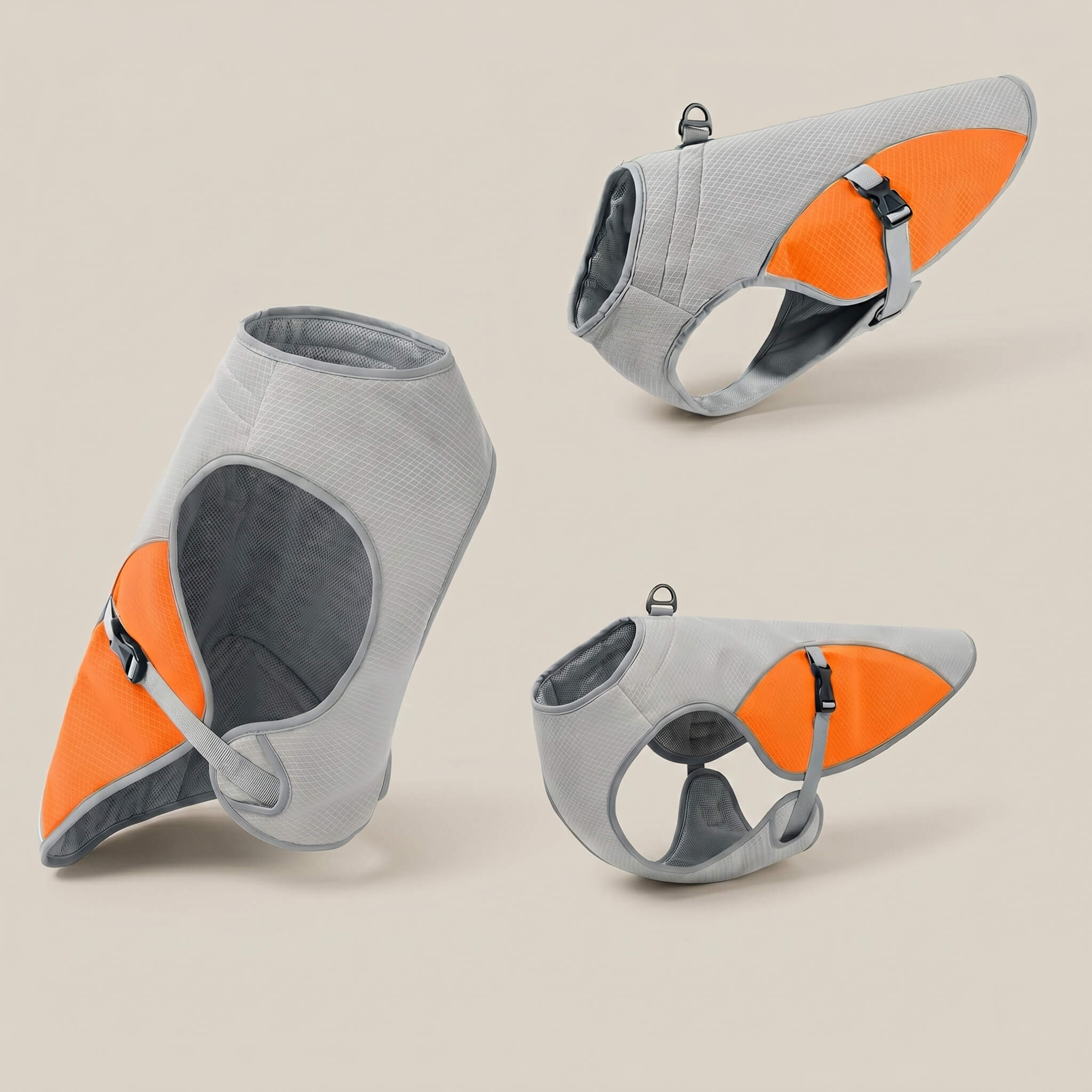 Reflective Dog Cooling Vest & Harness | Outdoor Training Cooler Jacket with Water Bottle