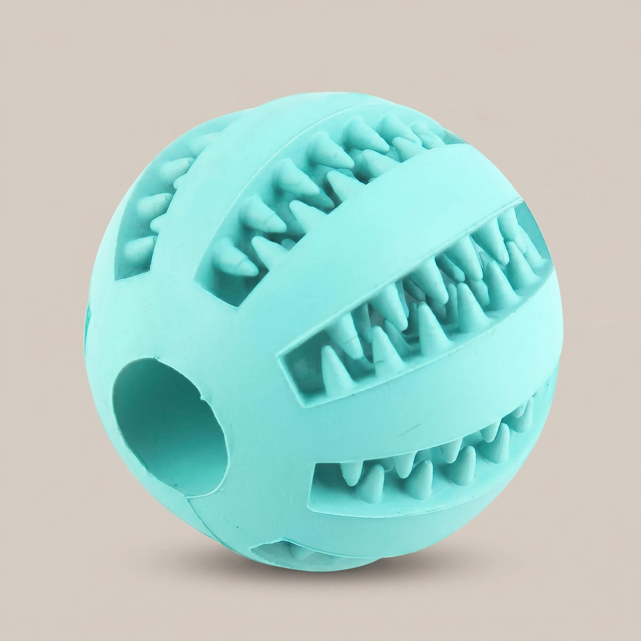 Dog Toy Ball, Interactive Pet Food Treat Dispenser Ball – Non-Toxic Dental Chewable Toy