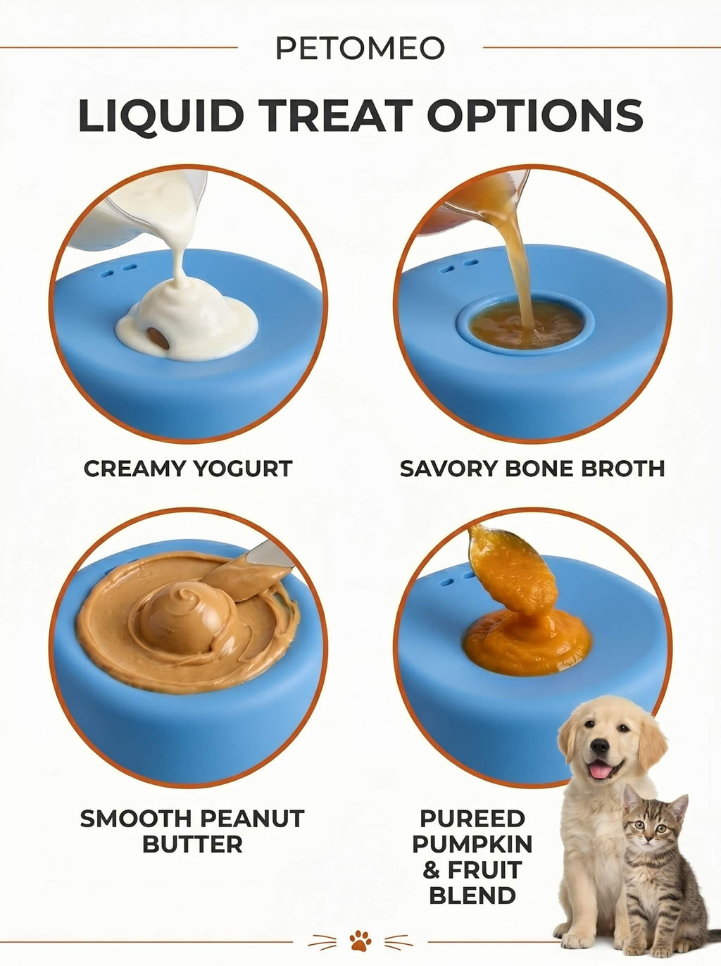 Slow Feeder Dog Bowl - Anti-Choking Non-Slip Pet Lick Bowl With Suction Cup for Wet Food Treats & Liquid Snacks