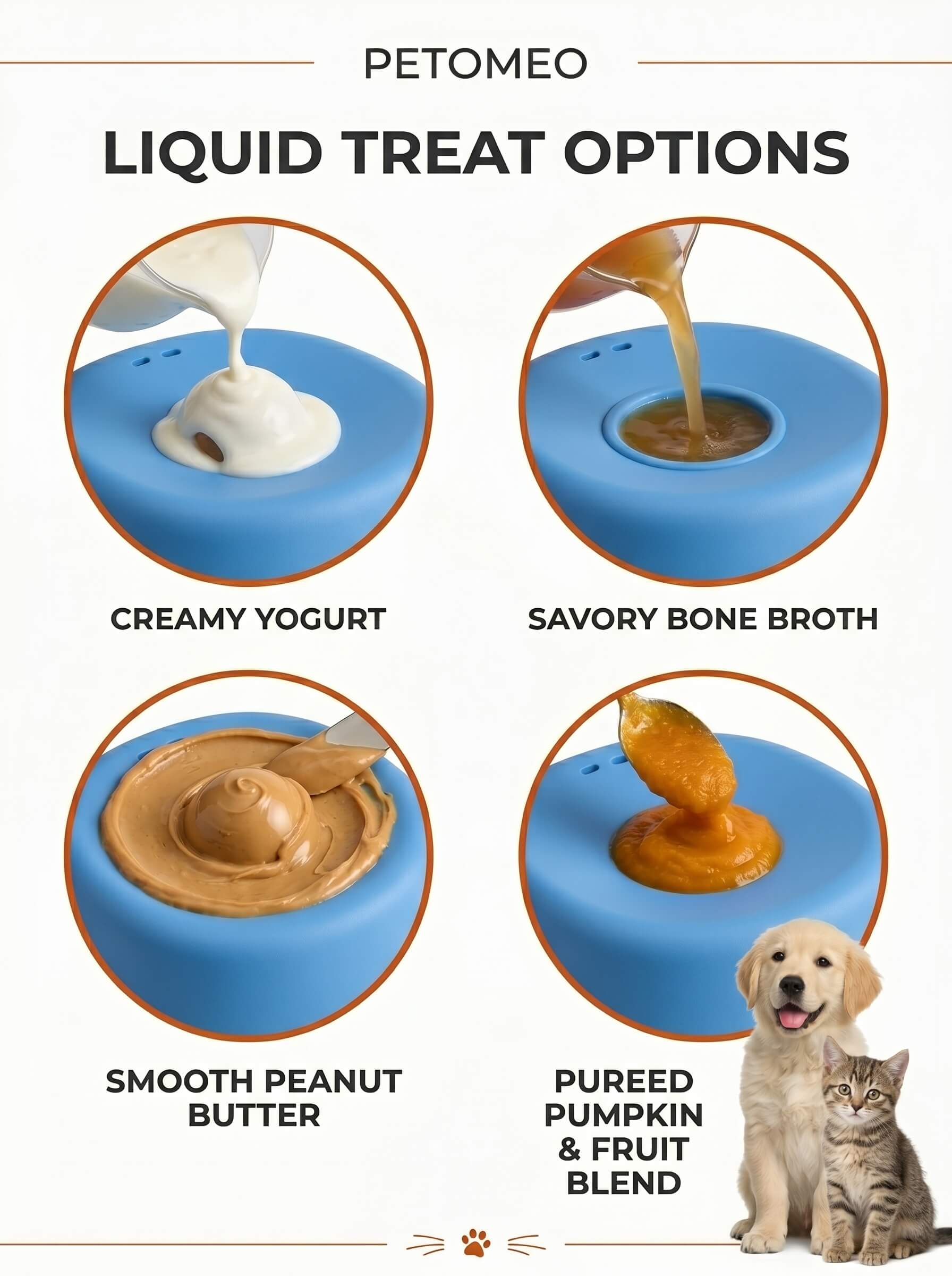 Slow Feeder Dog Bowl - Anti-Choking Non-Slip Pet Lick Bowl With Suction Cup for Wet Food Treats & Liquid Snacks