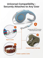 3M/5M Heavy-Duty Automatic Retractable Dog Leash – Extendable Outdoor Walking Lead