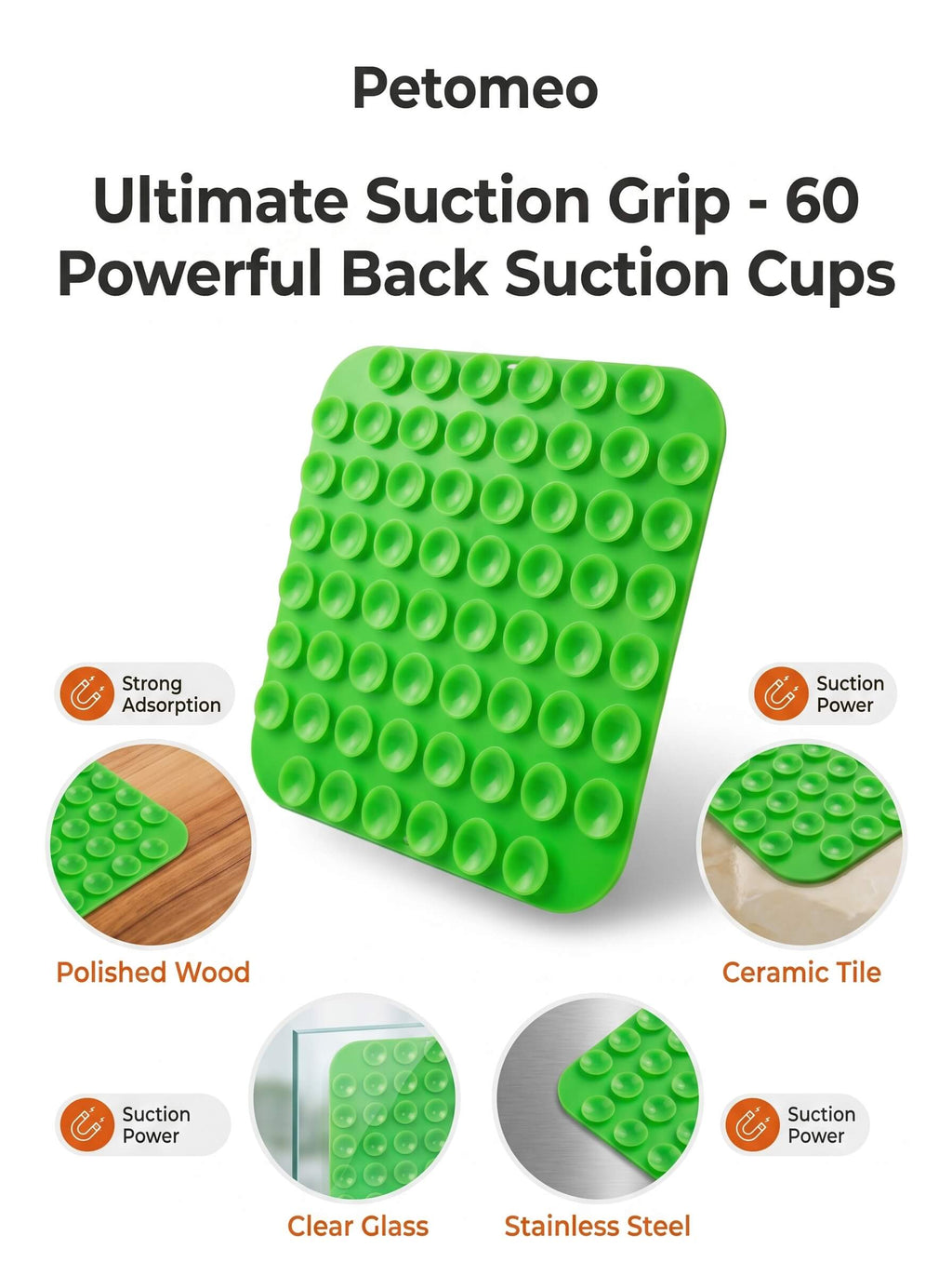 Silicone Pet Lick Mat Plate - Non-Slip Suction Base Slow Feeder Pad for Bath Time Distraction & Training