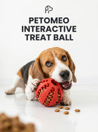 Dog Toy Ball, Interactive Pet Food Treat Dispenser Ball – Non-Toxic Dental Chewable Toy