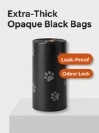 Biodegradable Dog Poop Bags | Leak-Proof Extra Thick Pet Waste Bags for Dogs & Cats