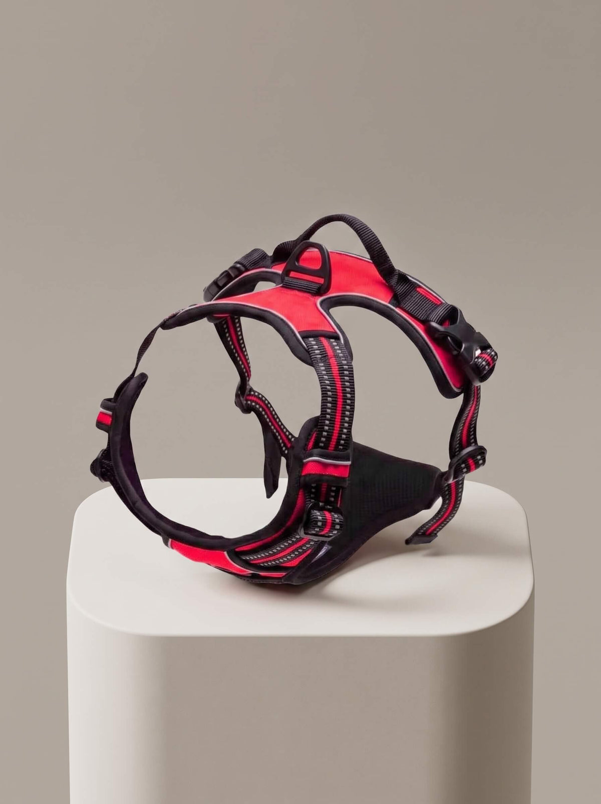 No Pull Dog Harness | Adjustable Front Clip Reflective Vest with Padded Handle for Medium to Large Dogs