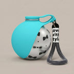Portable Pet Water Bottle - 2-in-1 Leak-Proof Travel Bottle with Stainless Steel & Silicone Bowl